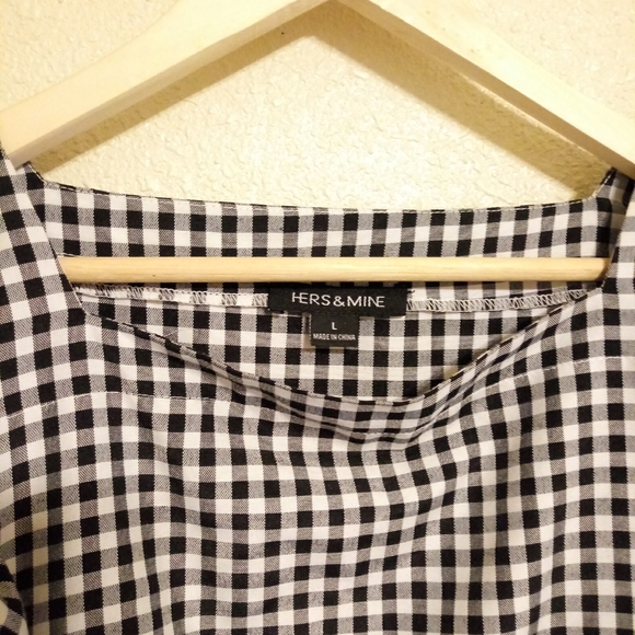 Hers & Mine vintage style ruffle sleeve dress - Picture 4 of 8